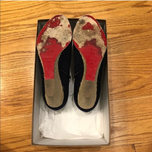 Christian Louboutin navy espadrilles - Picture 7 of 7